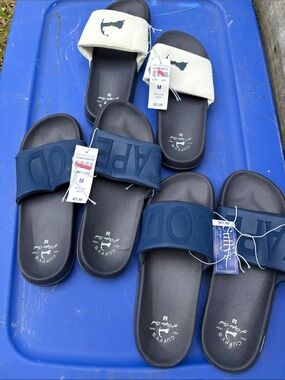 Cuffy’s Cape Cod medium slip on sandals. NWT!!